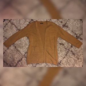 Mustard Yellow Cardigan